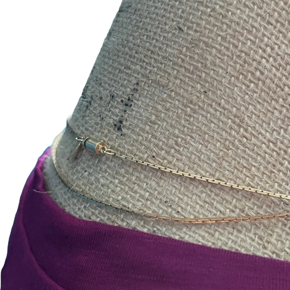 Vintage ACT II Gold Tone Multi-Wear Long Necklace - Picture 6 of 15